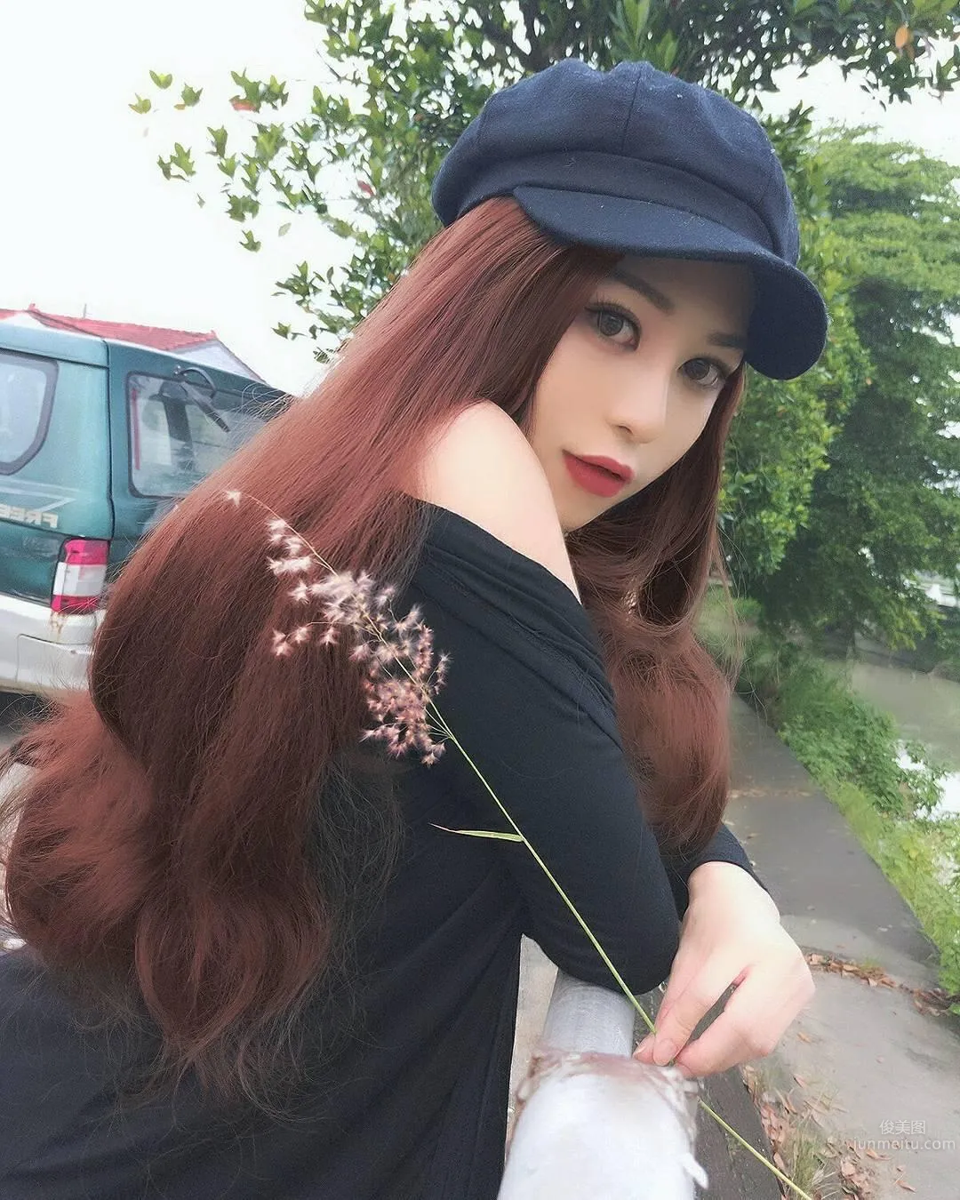 翁沛妍眼神好萌 男友視角慵懶迷人 10