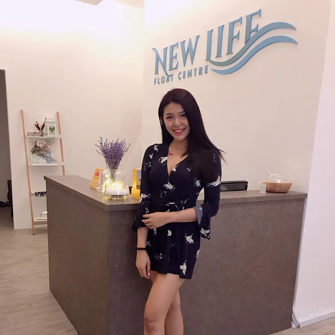 大馬正妹Christine Lew 性感美腿女模 23
