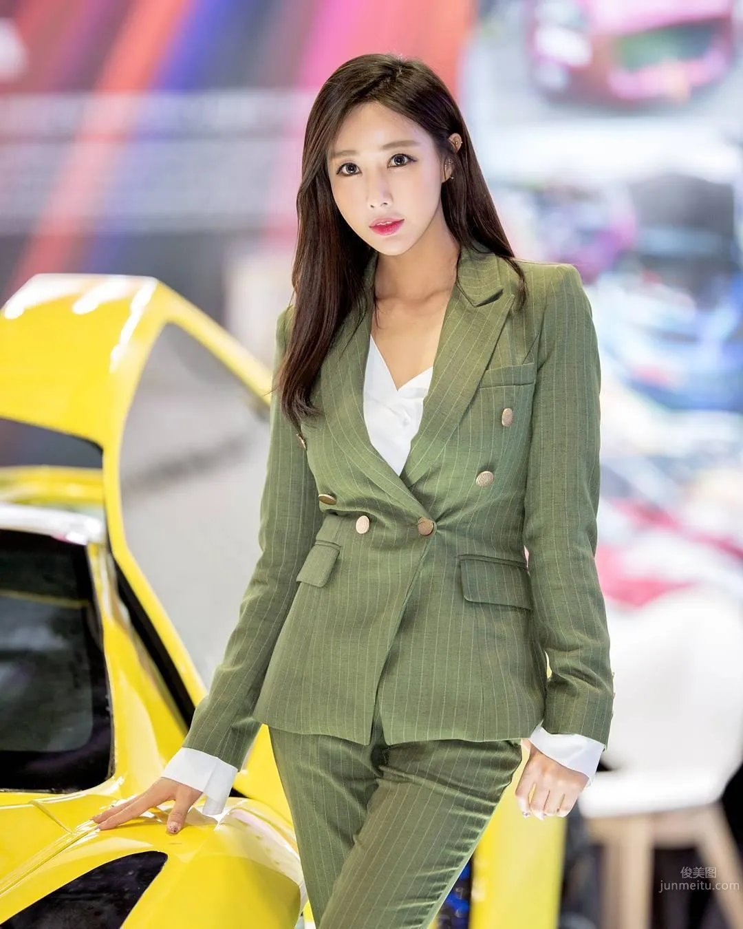 장인영- 南韓賽車女郎寫真圖片 14