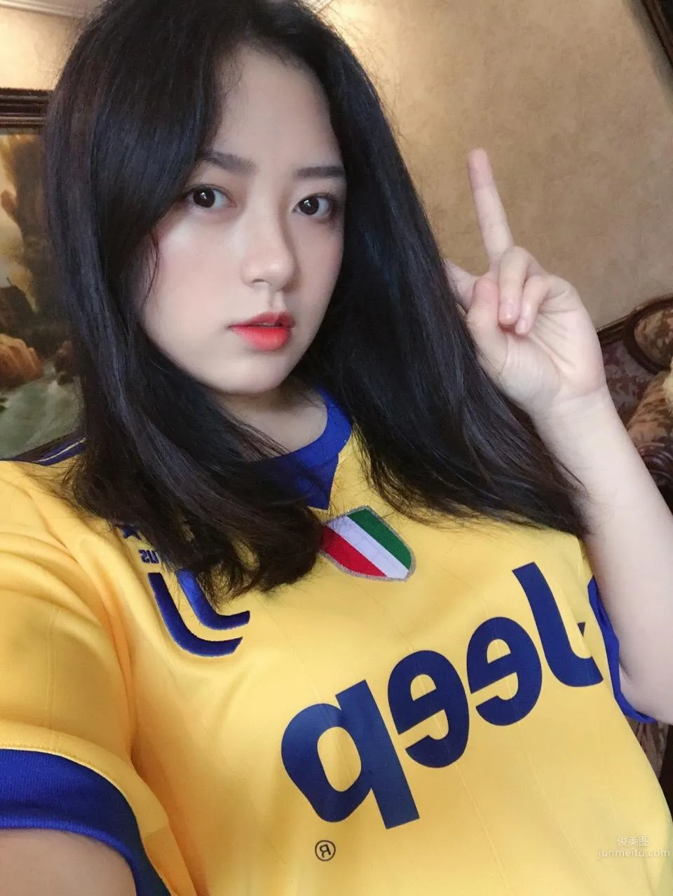 美女主播「么么哒」 懂球女人的魅力_1