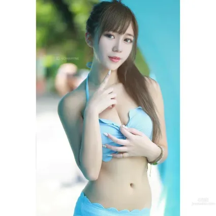 台灣天燈妹樂樂 比基尼寫真大搜集