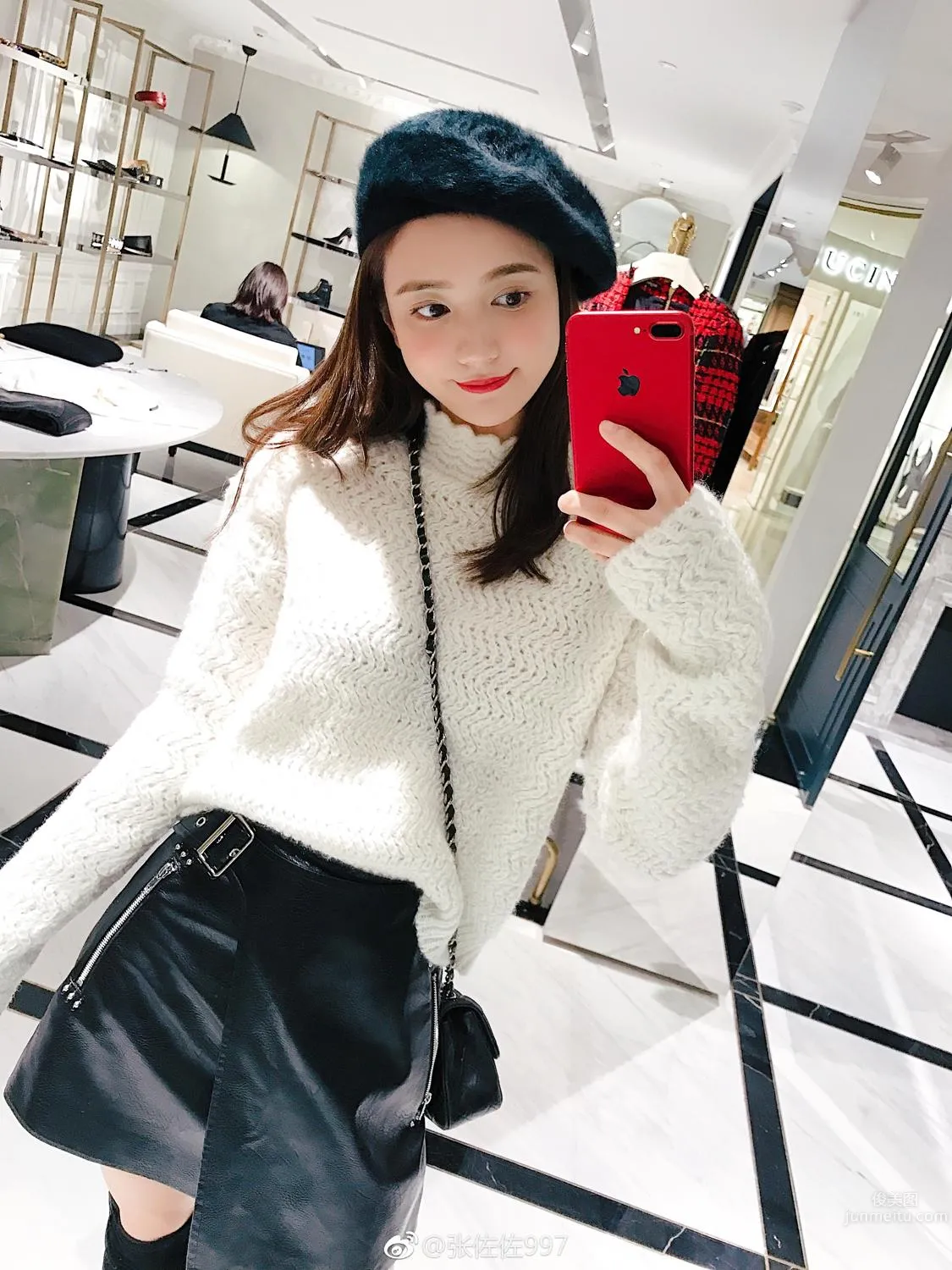 夢幻正妹張佐佐 微博美妝私房照 1