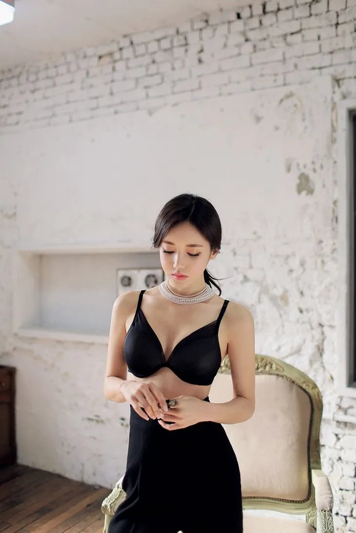 韓國女神孫允珠 唯美系吊帶内衣 13