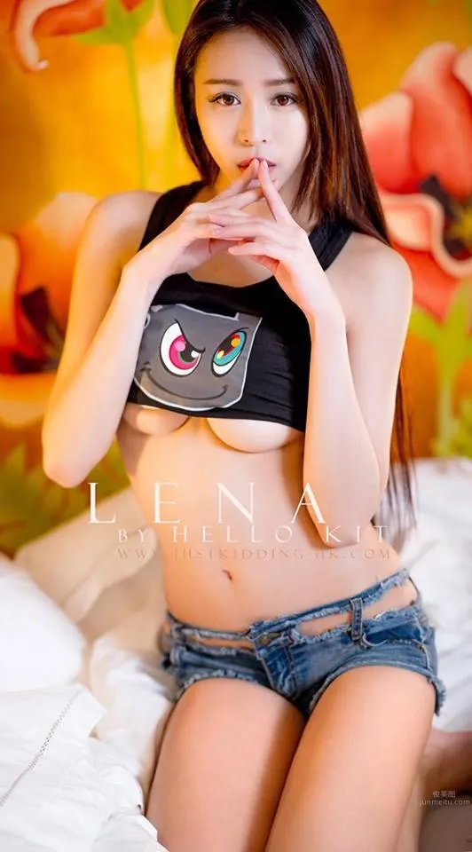 台灣正妹Lena莉娜 手拿離子好可愛 14