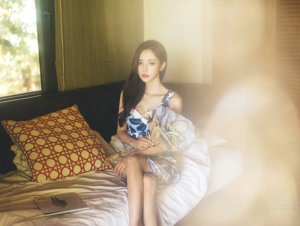 南韓美人孫允珠 唯美系吊帶内衣三 41