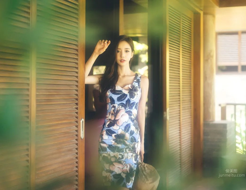 南韓美人孫允珠 唯美系吊帶内衣三 31