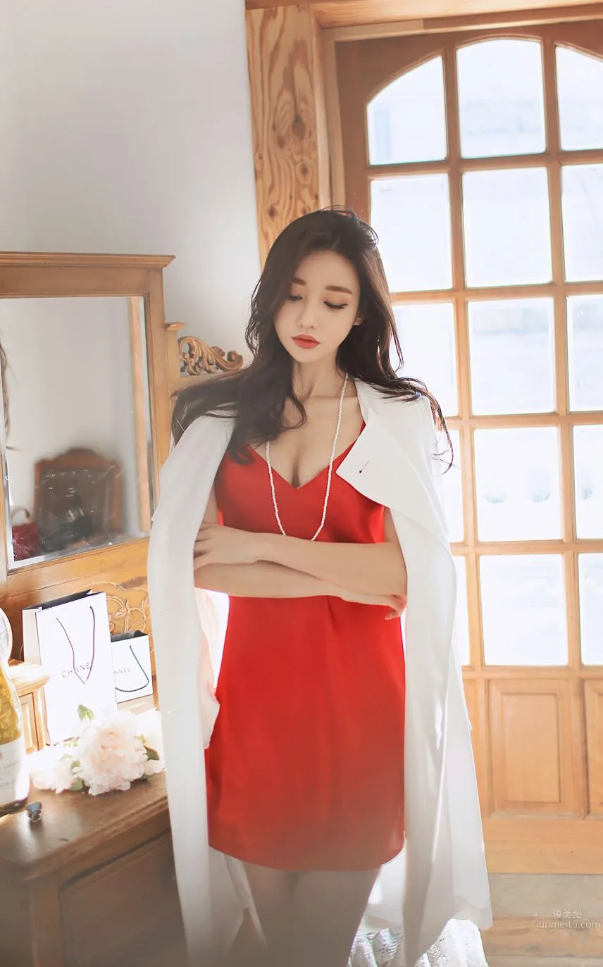 南韓美人孫允珠 唯美系吊帶内衣二 10