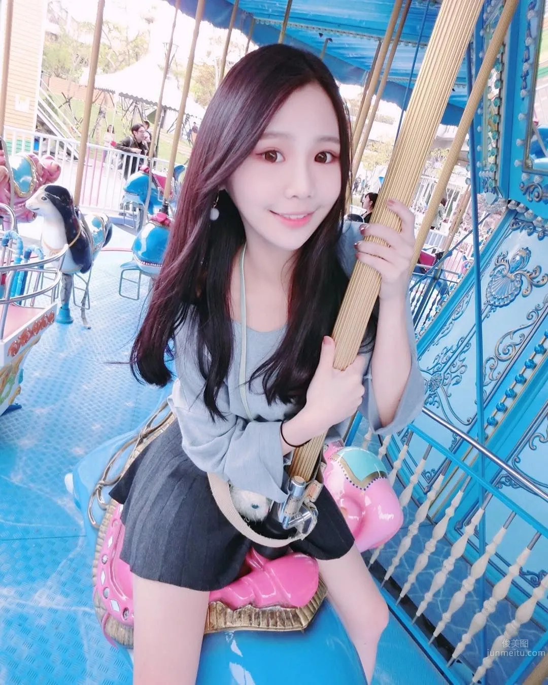 鄰家小妹竺竺 甜美清新邪念全無 38