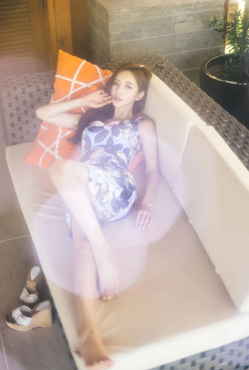 南韓美人孫允珠 唯美系吊帶内衣三 34