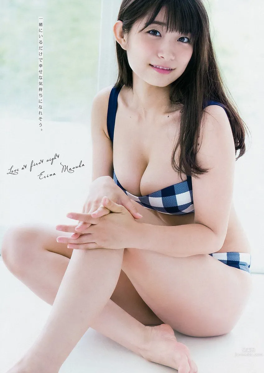益田恵梨菜 ふっくらとした美バストがのぞく水着姿 3