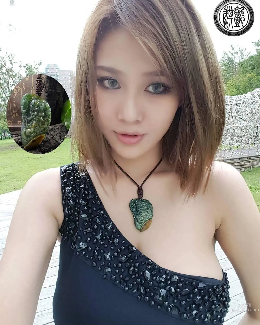 台灣I級豔後洪蓉 超震撼的事業線 1
