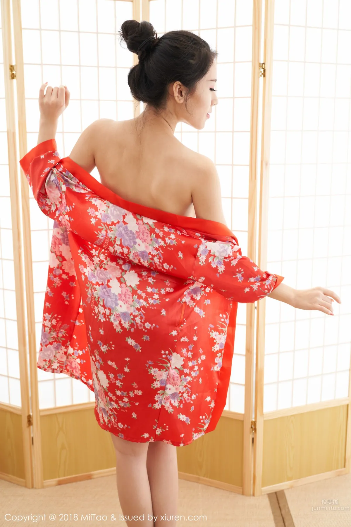 藝校美女千葉 家居和服誘惑 25