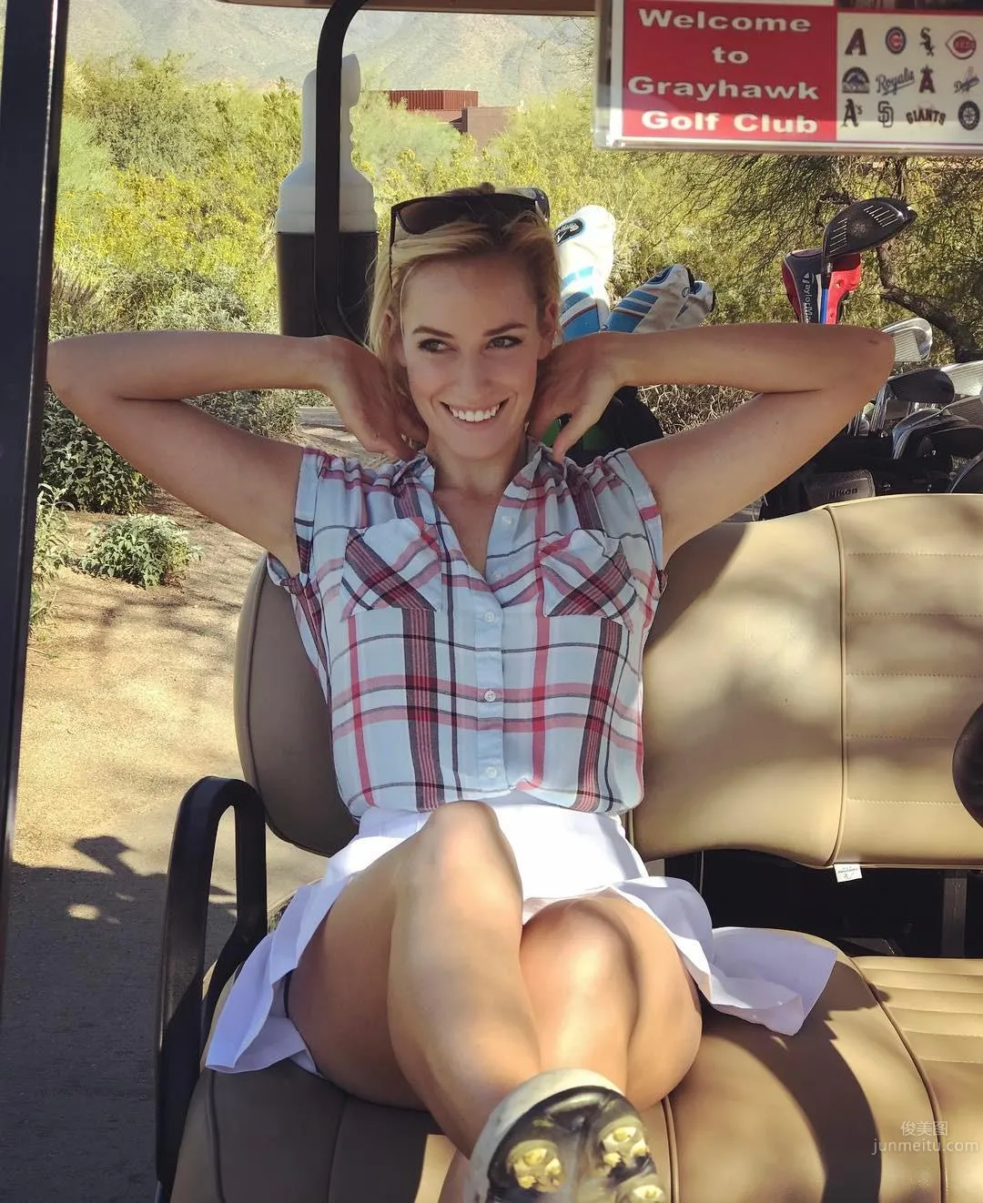 Paige Spiranac- 最性感的高爾夫球員 4