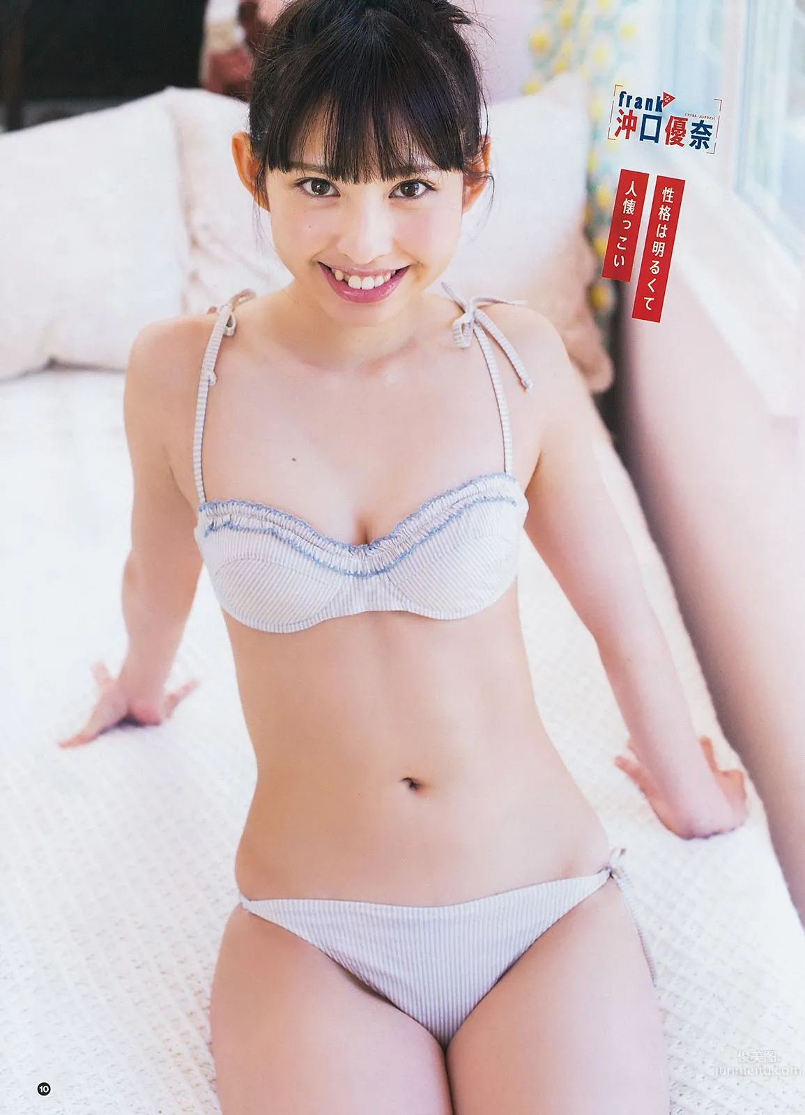 沖口優奈- 2018年週プレNEWS寫真 7