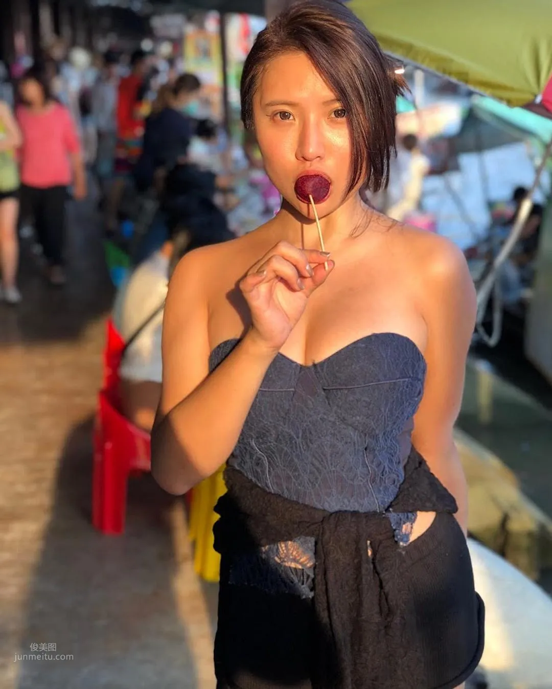 张恬甄- 激辛！特辣台湾欧派妹浑圆蜜桃臀_12