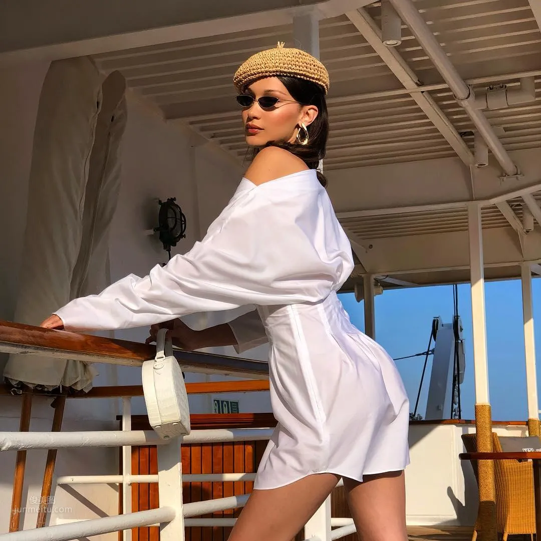 親愛的Bella Hadid，妳的厭世臉也澆不熄身材的火辣 10