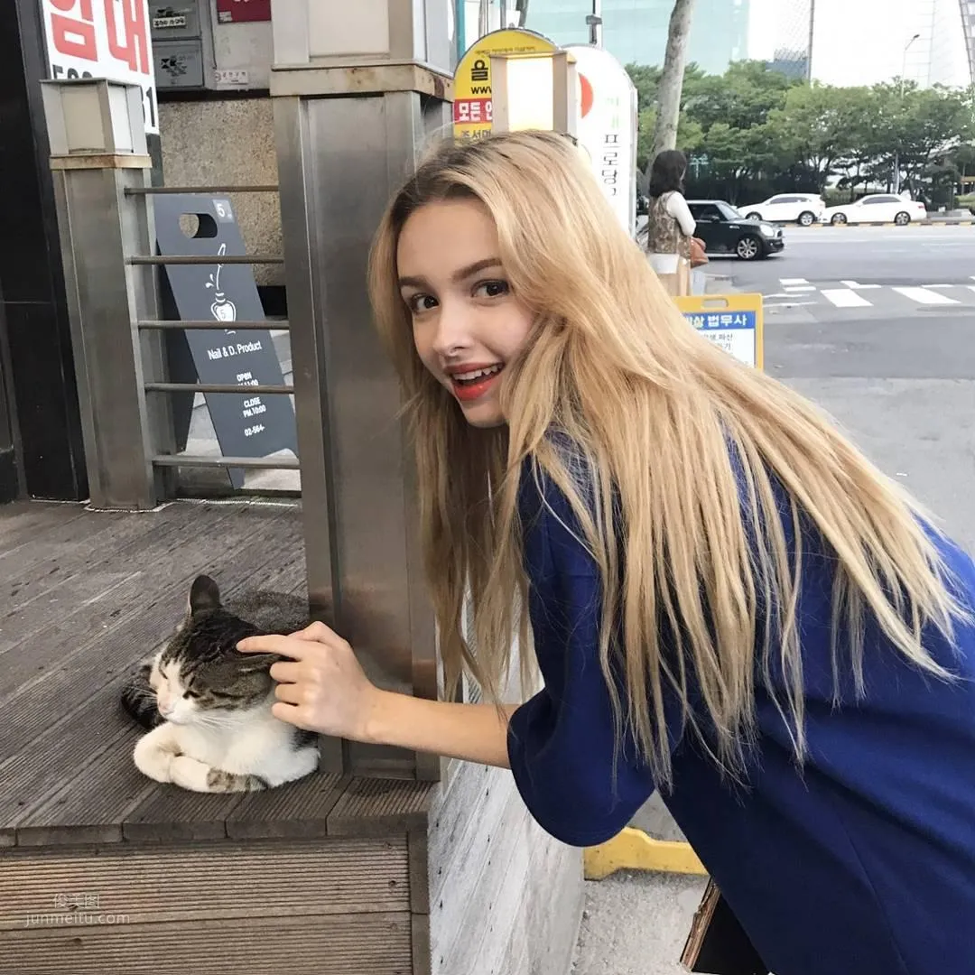 當中亞美女遇上韓式打扮Karimova Elina 4