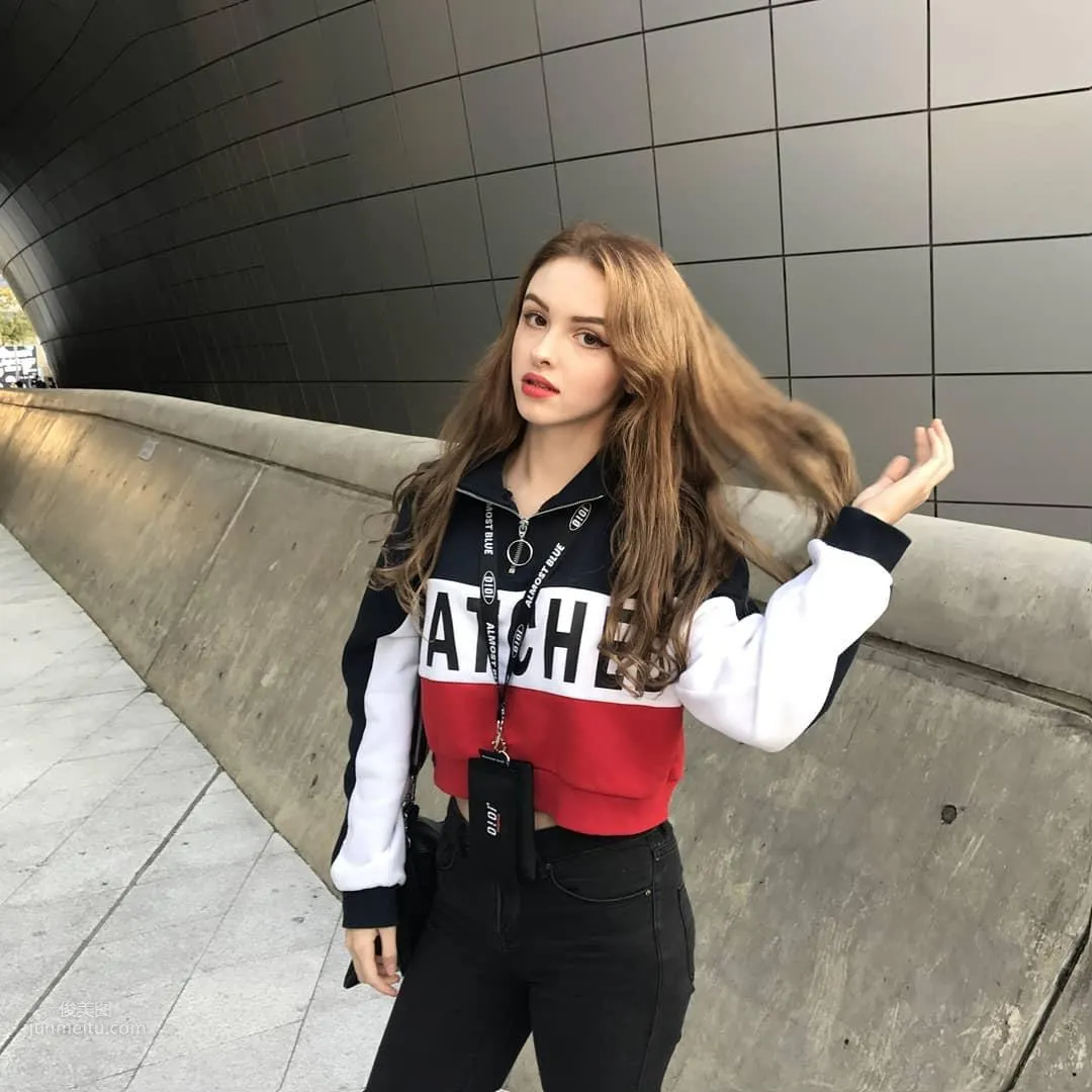 當中亞美女遇上韓式打扮Karimova Elina 5