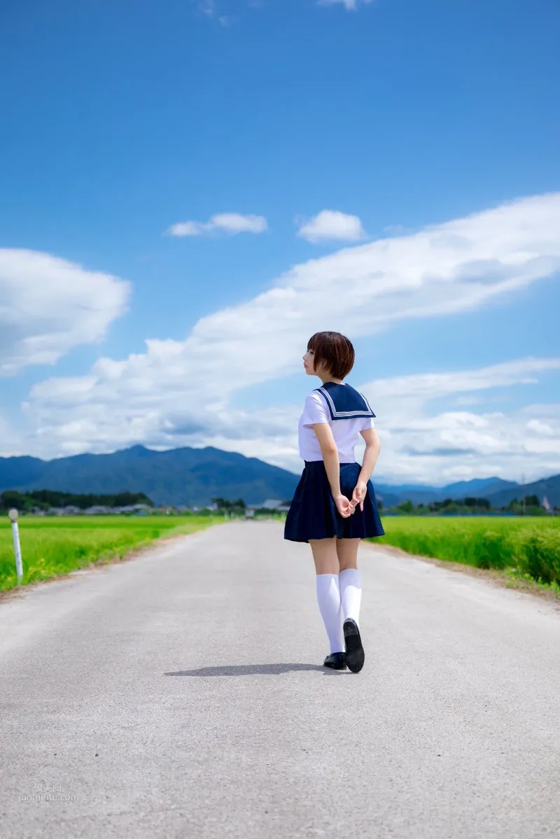 九重はる- 水手服美少女讓人眼前一亮 2