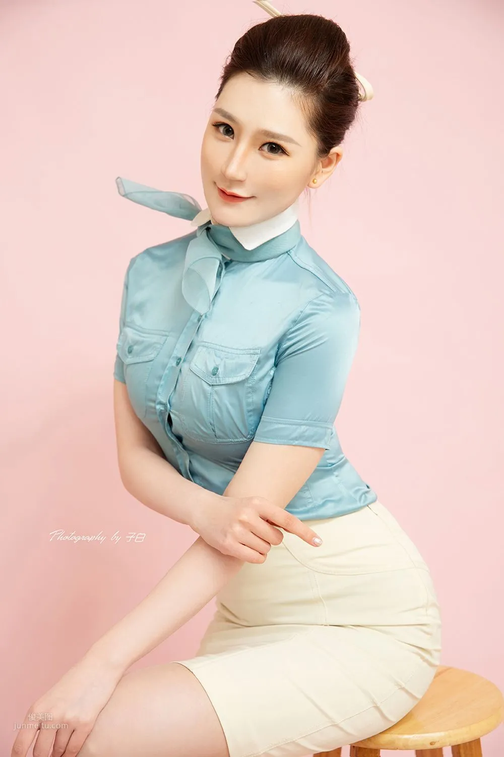 [TouTiao頭條女神] 2019-04-01 COS大韓航空空姐 16