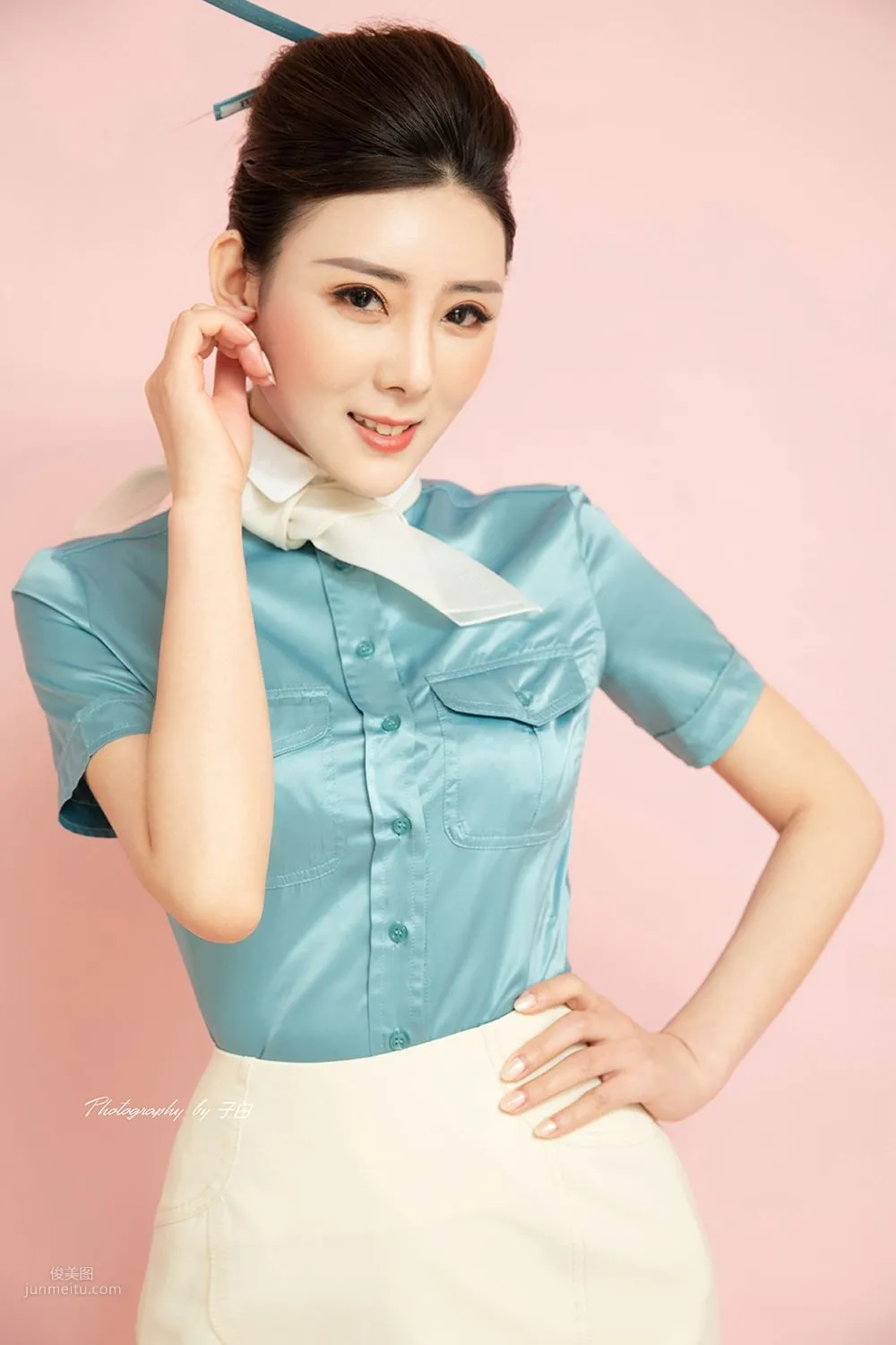 [TouTiao頭條女神] 2019-04-01 COS大韓航空空姐 3