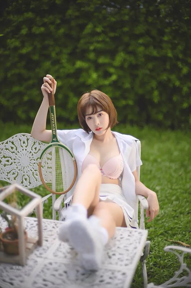 Anchalee Wangwan- 網球打不赢使出必殺技！ 4