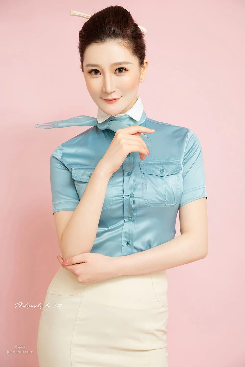 [TouTiao頭條女神] 2019-04-01 COS大韓航空空姐 14