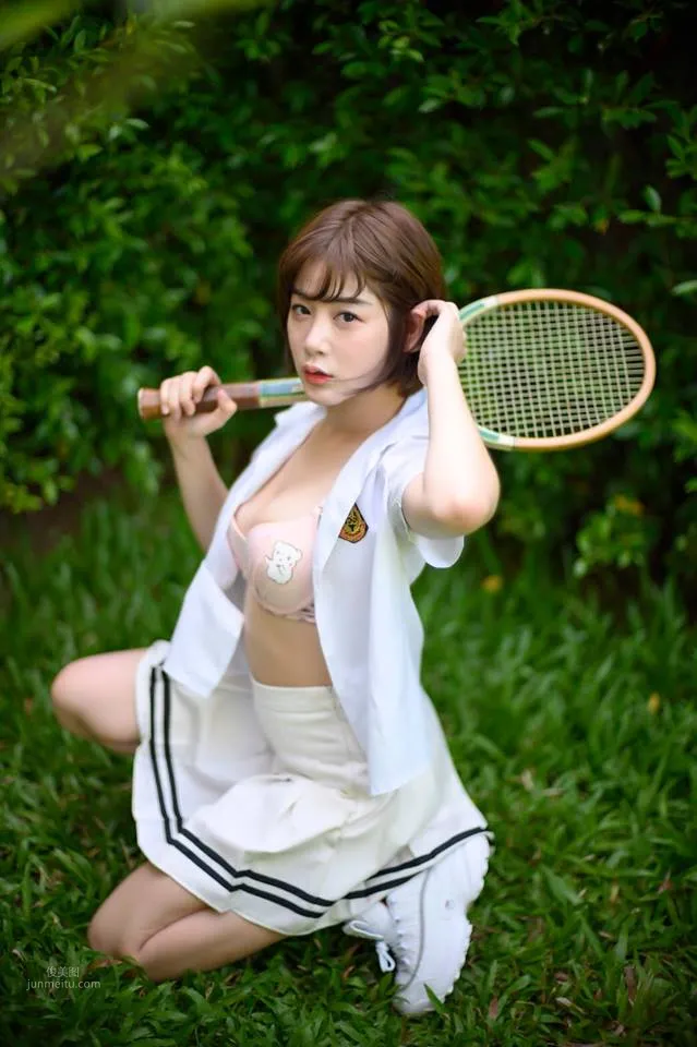 Anchalee Wangwan- 網球打不赢使出必殺技！ 6