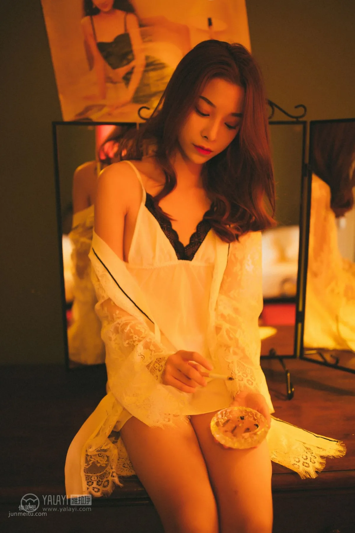 [YALAYI雅拉伊] 2018.11.06 No.116 我在等你 倩微微 52
