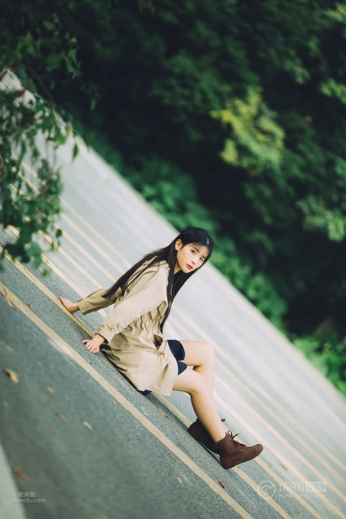 [YALAYI雅拉伊] 2019.01.30 No.179 焦糖色少女 阿惜 41