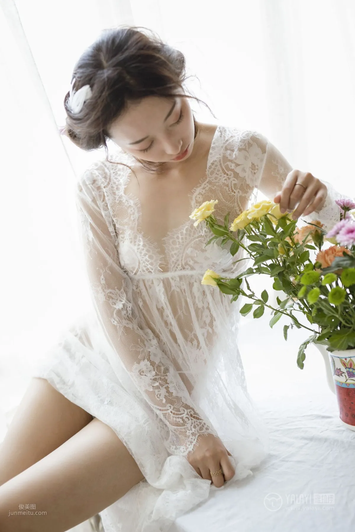 [YALAYI雅拉伊] 2019.01.07 No.161 隐隐的柔情 佳佳 38