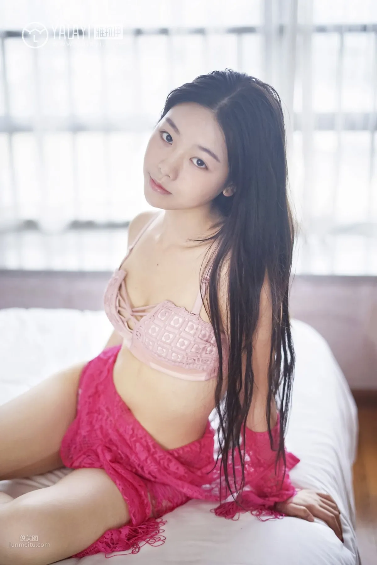 [YALAYI雅拉伊] 2019.03.15 No.049 玫瑰色的你 嚴冰冰 19
