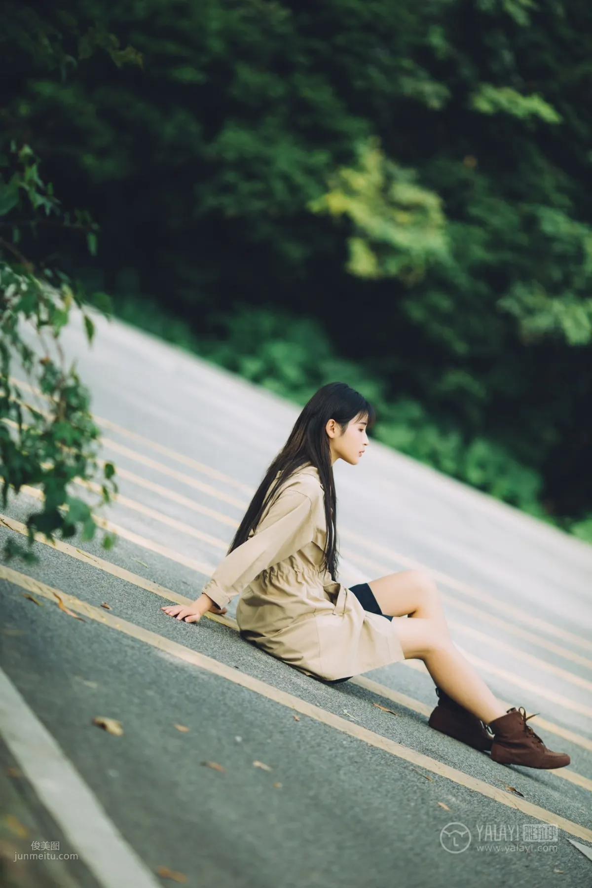 [YALAYI雅拉伊] 2019.01.30 No.179 焦糖色少女 阿惜 42