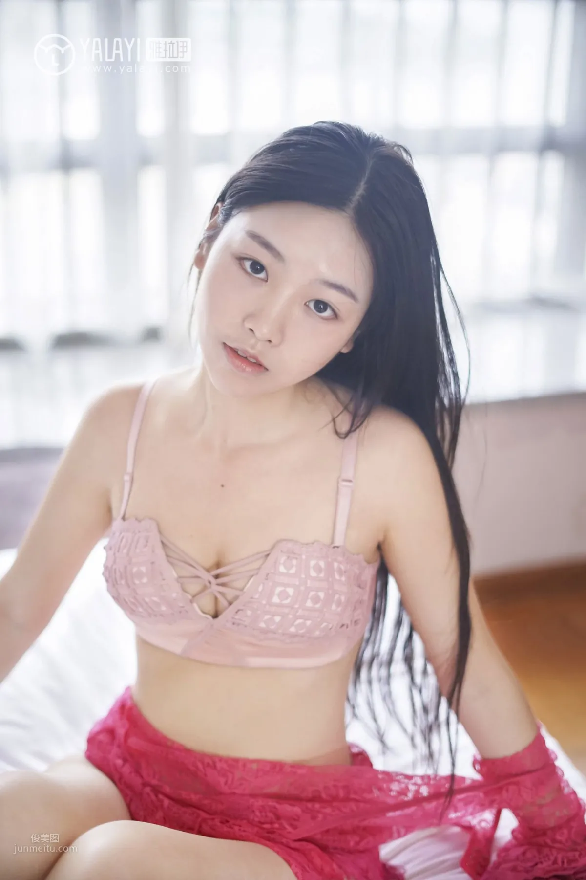 [YALAYI雅拉伊] 2019.03.15 No.049 玫瑰色的你 嚴冰冰 29