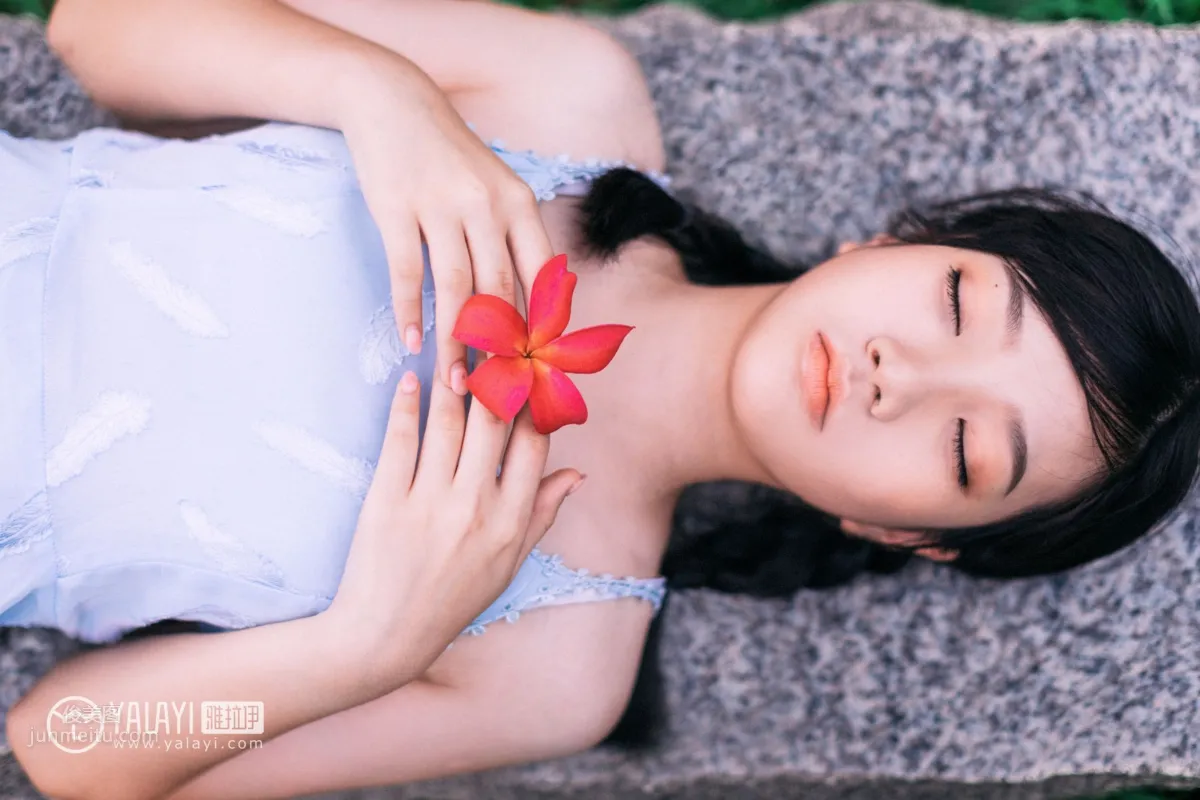 [YALAYI雅拉伊] 2019.02.28 No.082 綠喜青花 Doubleyu 23