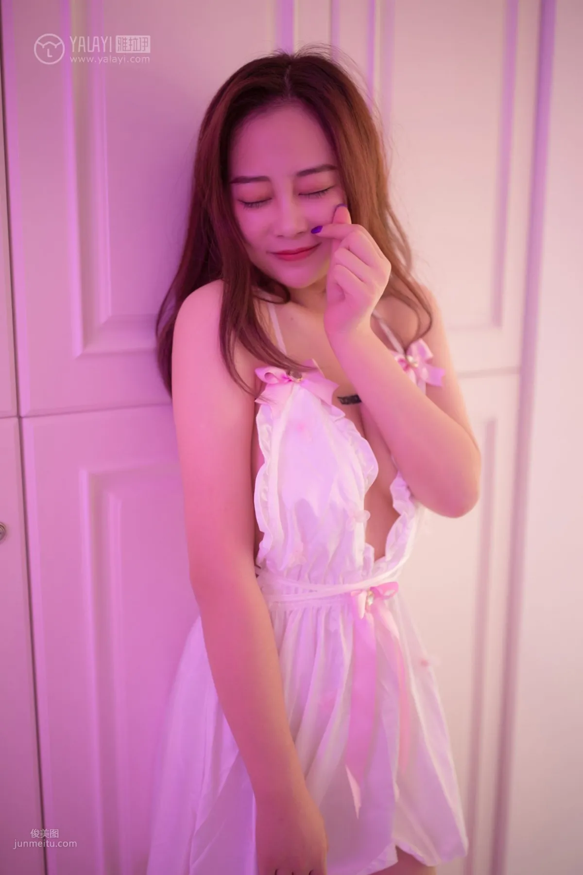 [YALAYI雅拉伊] 2018.10.12 No.088 紫色情迷 香香橙子_27