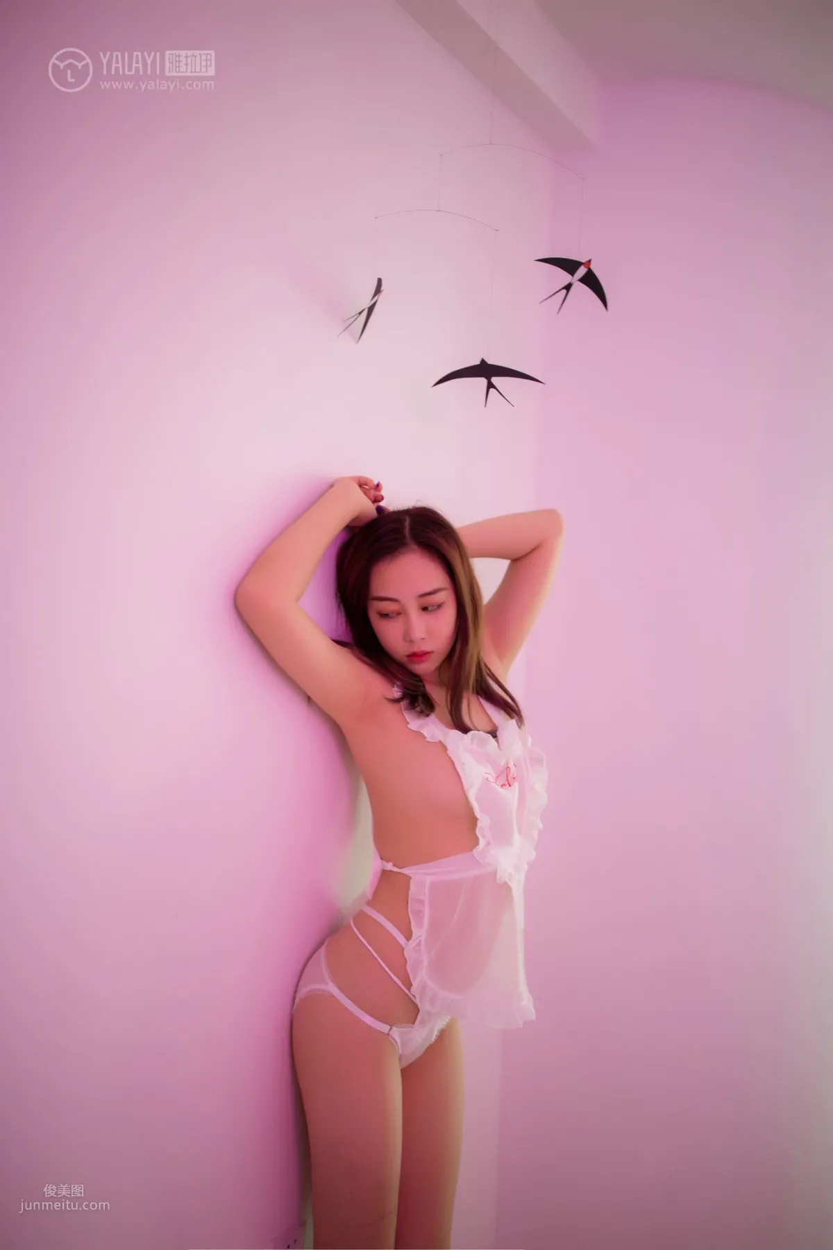 [YALAYI雅拉伊] 2018.11.12 No.120 与时光的嬉戏 香香橙子_8