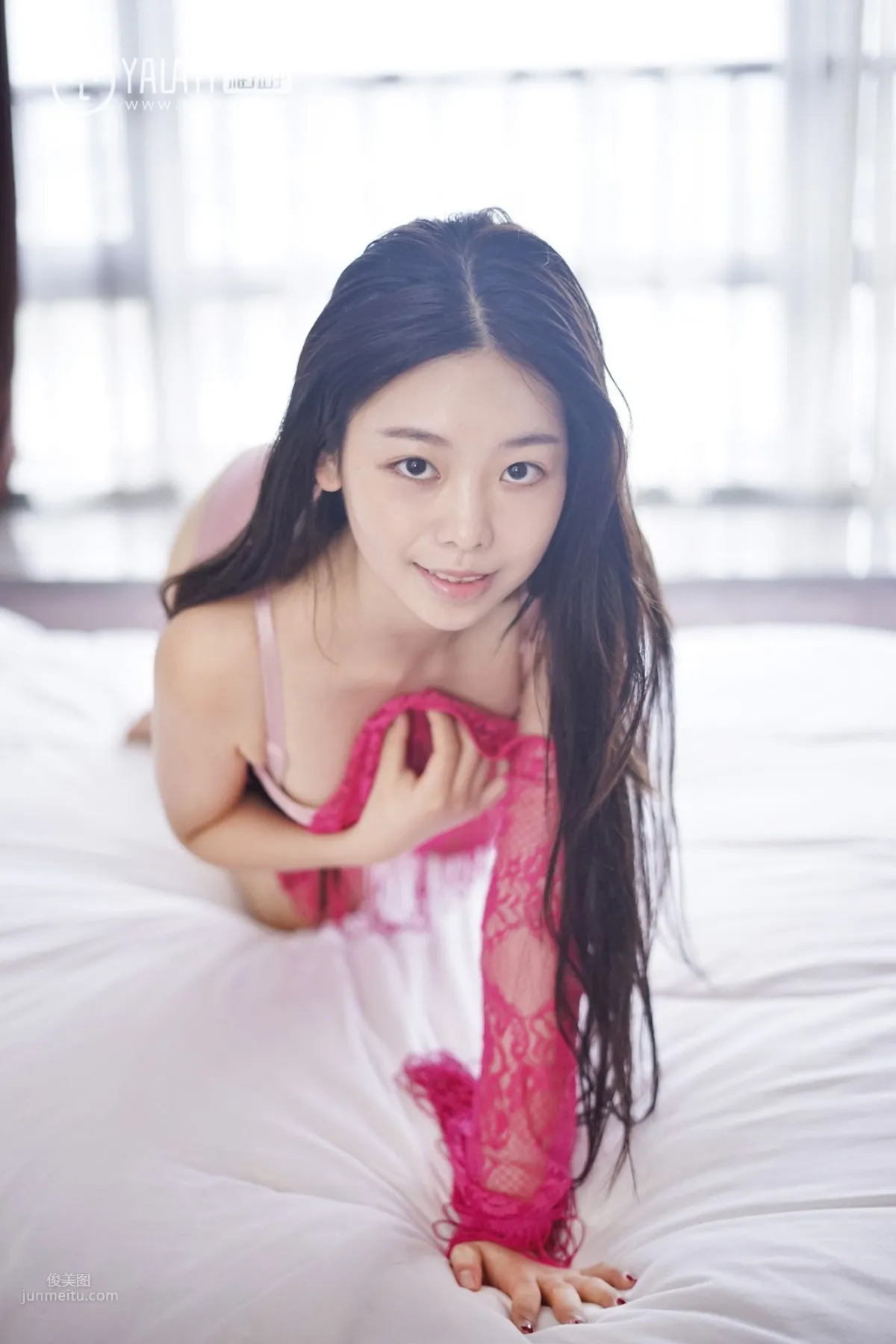 [YALAYI雅拉伊] 2019.03.15 No.049 玫瑰色的你 嚴冰冰 21