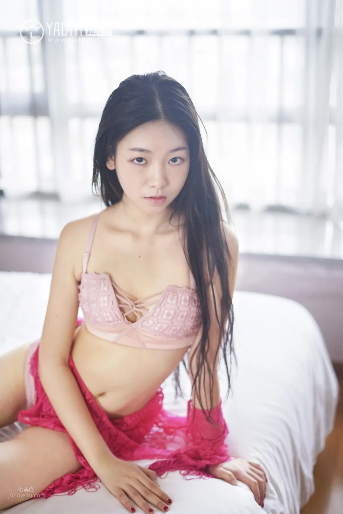 [YALAYI雅拉伊] 2019.03.15 No.049 玫瑰色的你 嚴冰冰 26