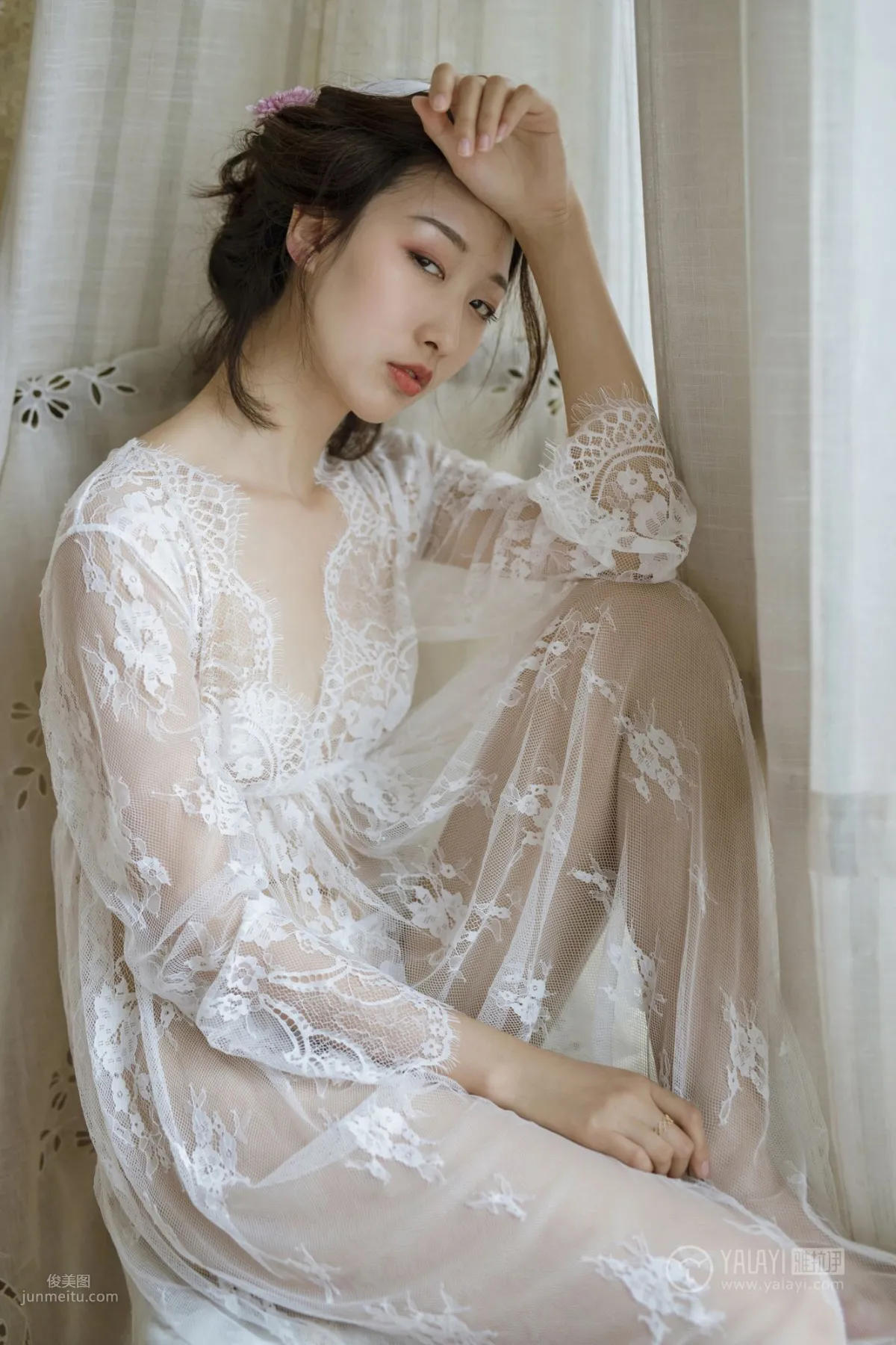 [YALAYI雅拉伊] 2019.01.07 No.161 隐隐的柔情 佳佳 27