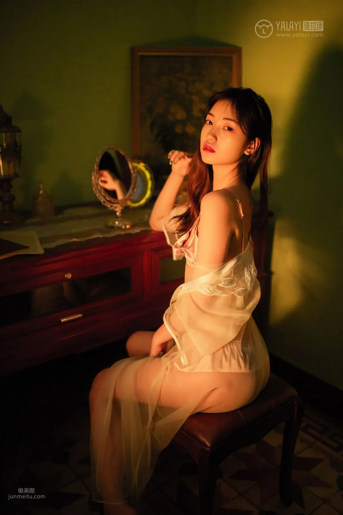 [YALAYI雅拉伊] 2019.04.03 No.233 愛囚 天藍醬 14