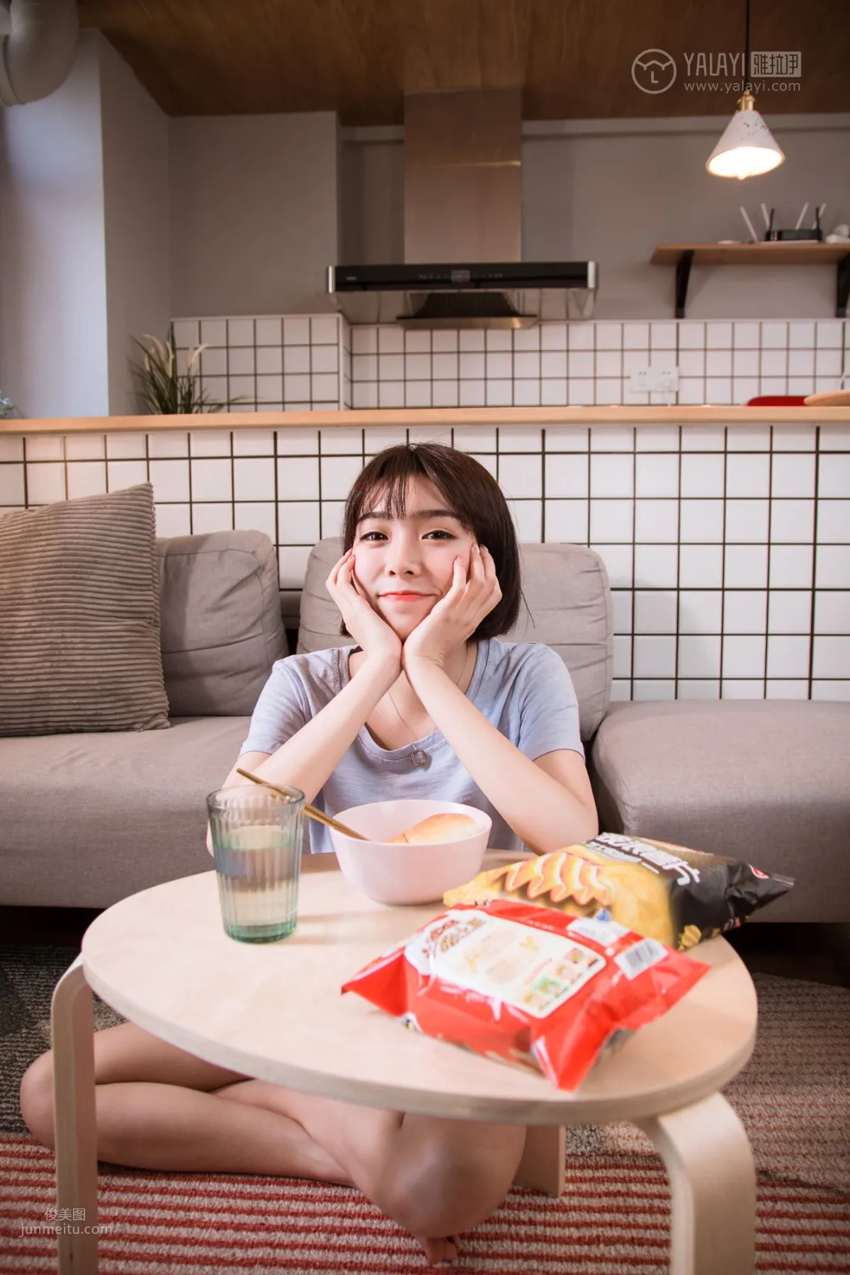 [YALAYI雅拉伊] 2019.04.02 No.232 少女的早餐 小楊 28