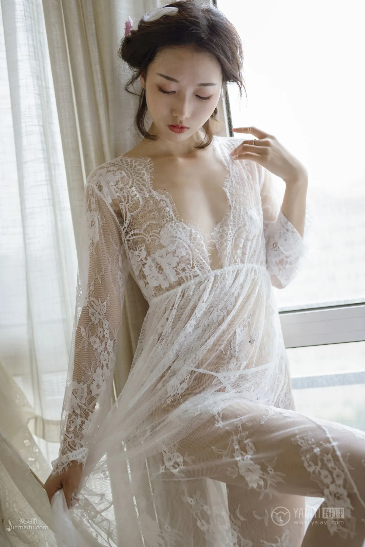 [YALAYI雅拉伊] 2019.08.9 No.161 隐隐的柔情 佳佳 27