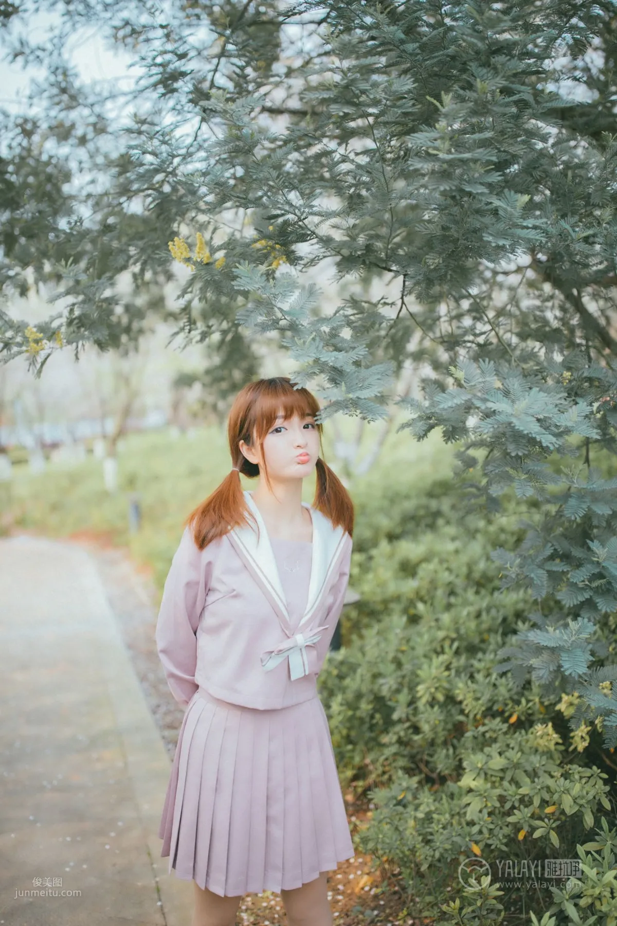 [YALAYI雅拉伊] 2019.04.15 No.246 櫻花櫻花想見你 團團 41