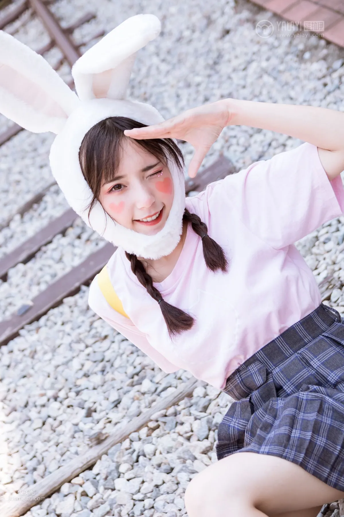 [YALAYI雅拉伊] 2019.04.20 No.251 小兔子乖乖 阿橙 18