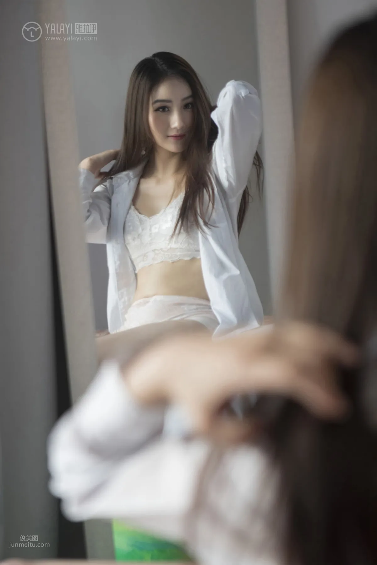 [YALAYI雅拉伊] 2019.04.21 No.252 白薔薇 徐雅熙 19