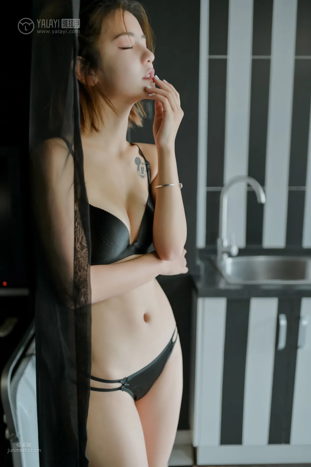[YALAYI雅拉伊] 2019.07.27 No.351 黑夜女神 米奇 14