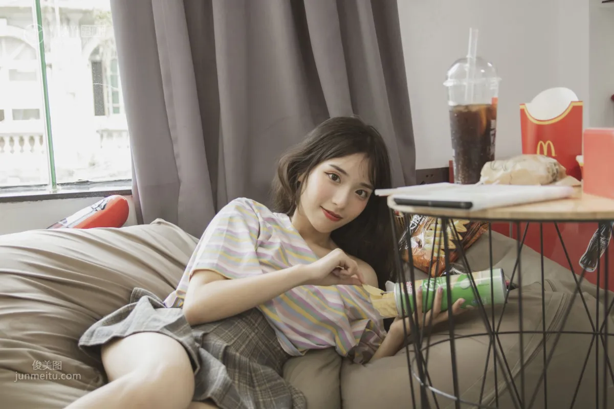 [YALAYI雅拉伊] 2019.07.16 No.340 氧气女孩 阿橙_1