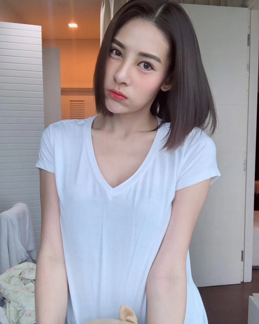 泰国正妹MONATCHA，甜美好身材狂吸50万粉丝_8