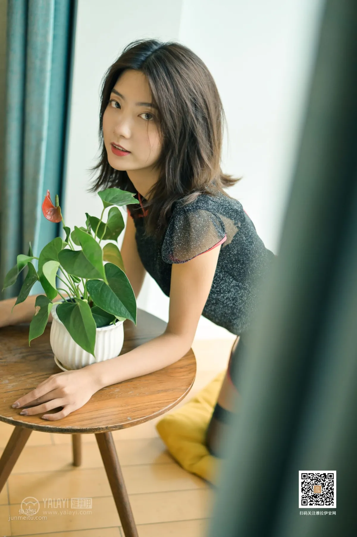 [YALAYI雅拉伊] 2019.08.27 No.382 音樂系的旗袍女孩 紋紋 8